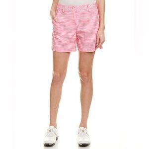 Puma Pink Striped Athletic Shorts Size 8